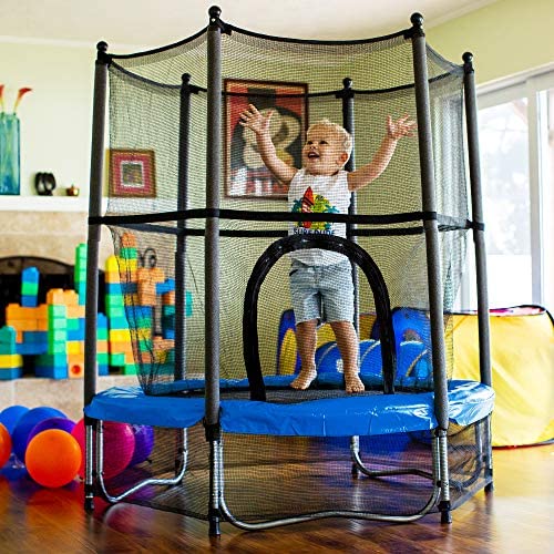 Trampolin 140 cm Jumptastic Trampolin für Kinder mit Netz