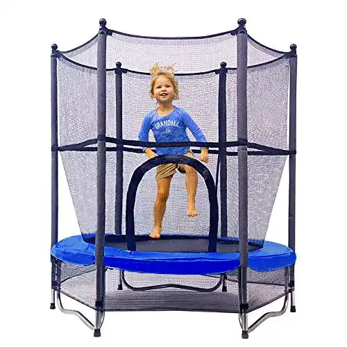 Trampolin 140 cm Jumptastic Trampolin für Kinder mit Netz