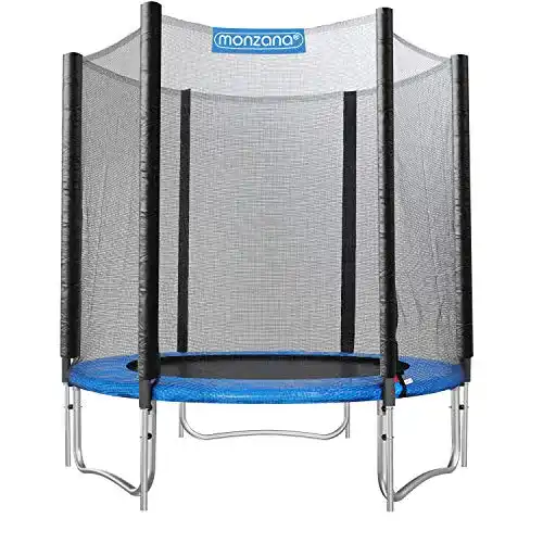 Trampolin 183 cm Monzana Trampolin Ø 183 cm Komplettset