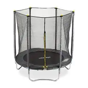 Trampolin 183 cm Relaxdays 2 TLG. Outdoor Trampolin Set