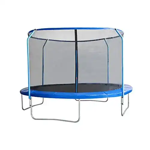 Trampolin 244 cm EUGAD Gartentrampolin Sicherheitsnetz
