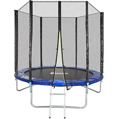 Die beste Trampolin 244 cm TecTake 800789 Outdoor mit Sicherheitsnetz 2026 Test Bestseller Trampolin 244 cm TecTake 800789 Outdoor mit Sicherheitsnetz