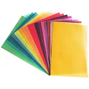 Transparentpapier Calaisco 20 Seiten in 20 bunten Farben DIN A4