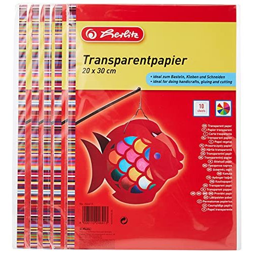 Die beste transparentpapier herlitz 246413 20 x 30 cm 10 blatt 5er pack Bestsleller kaufen
