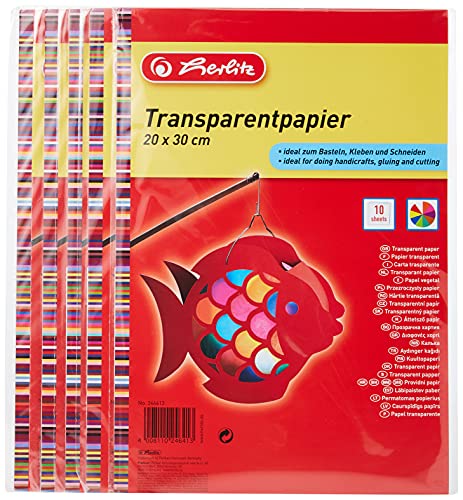 Die beste transparentpapier herlitz 246413 20 x 30 cm 10 blatt 5er pack Bestsleller kaufen