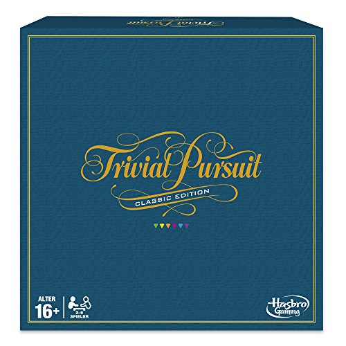 Trivial Pursuit Hasbro, Wissensspiel für Erwachsene, Familienspiel