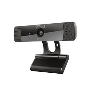Trust-Webcam Trust 22397 Full HD 1080p-Webkamera schwarz