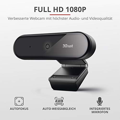Trust-Webcam Trust 23637 Tyro Webcam Full HD 1080p