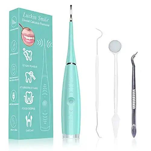 Ultraschall-Zahnreiniger luckin smile Zahnreinigung Set, 4 Modi