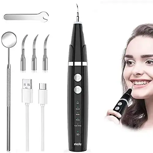 Ultraschall-Zahnreiniger Satyby Zahnreinigung Set, USB