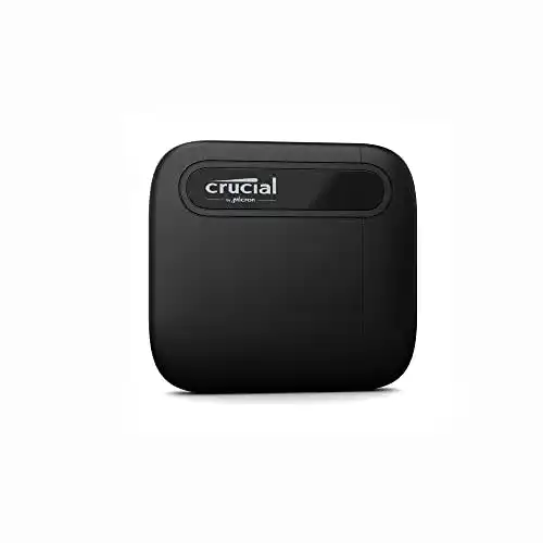 USB-C-Festplatte Crucial CT4000X6SSD9 X6 4TB Portable SSD