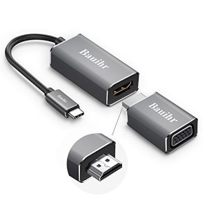 USB-C-HDMI-Adapter Bauihr USB Typ C zu HDMI VGA Adapter