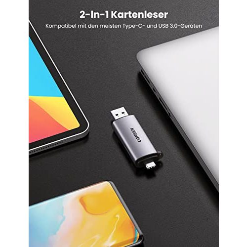 USB-C-Kartenleser UGREEN SD Kartenleser USB C SD Card Reader