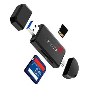 USB-C-Kartenleser ZEINZE USB 3.0 Kartenleser, USB C Kartenleser
