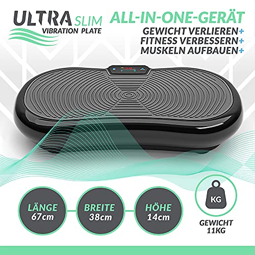 Vibrationsplatte 150 kg Bluefin Fitness Ultra Slim Power