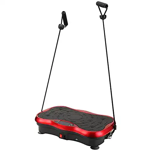 Vibrationsplatte 150 kg TOPQSC Vibrationstrainer Fitness 150kg