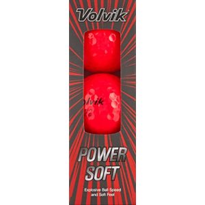 Volvik-Golfbälle Volvik Power Soft Red