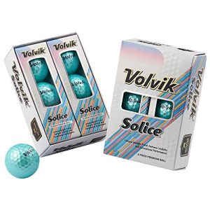 Volvik-Golfbälle Volvik Solice Golfbälle Metallic 6er Box