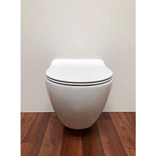 Wand-WC ADOB, spülrandlose WC Keramik Nanoversiegelung