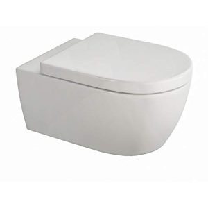 Wand-WC spülrandlos SSWW Design Hänge WC aus Keramik