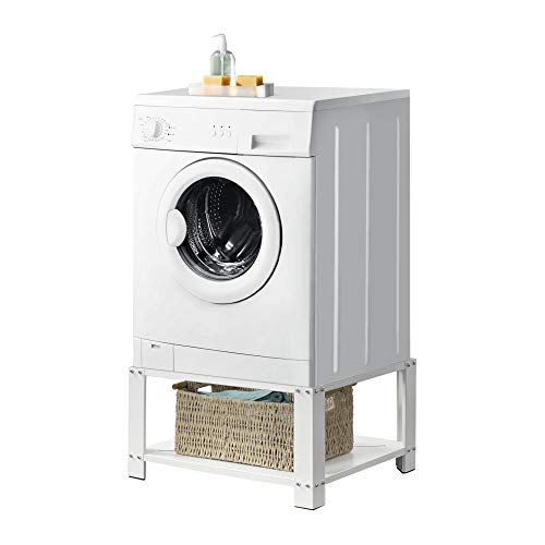 Waschmaschinen-Unterschrank [en.casa] mit Ablage