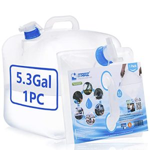 Wasserkanister mit Hahn 90 Points faltbar BPA-frei PE Tragbar
