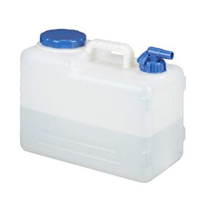 Wasserkanister mit Hahn Relaxdays 15 L Wasserkanister, BPA-frei