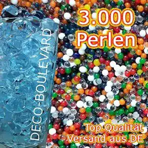 Wasserperlen Deco-Boulevard 3000 Stück Blau