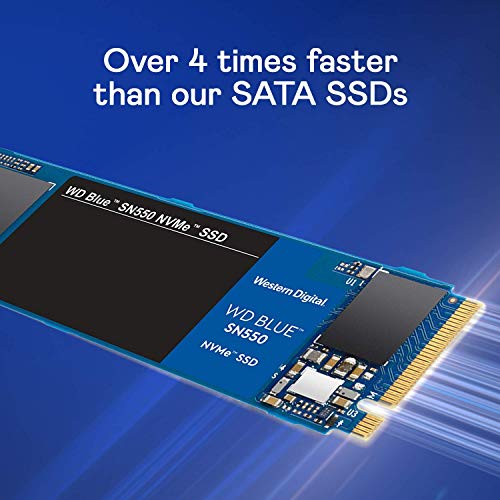 WD-SSD Western Digital WD Blue SN550 250 GB M.2 PCIe NVMe