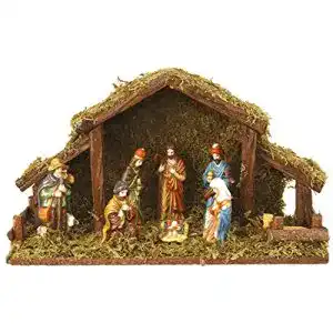 Weihnachtskrippe ToCi Weihnachts-Krippe mit Krippenfiguren