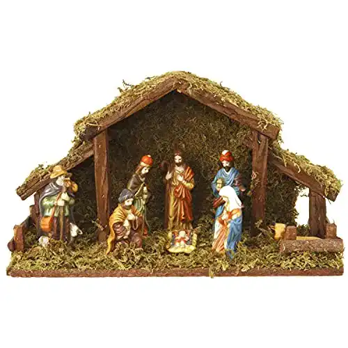 Weihnachtskrippe ToCi Weihnachts-Krippe mit Krippenfiguren