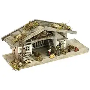 Weihnachtskrippe Unbekannt NK04 inkl. 5 TLG. Figurenset