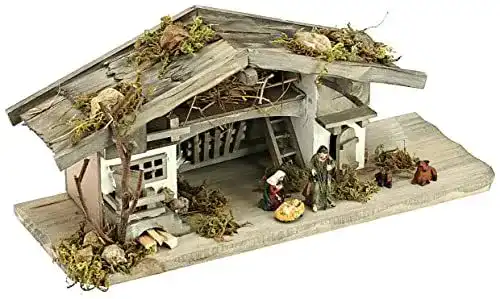 Weihnachtskrippe Unbekannt NK04 inkl. 5 TLG. Figurenset