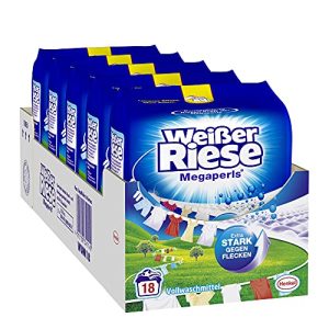 Weißer-Riese-Waschmittel Weißer Riese Megaperls, 5er Pack