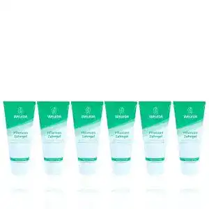 Weleda-Zahnpasta WELEDA Zahnpasta Pflanzen Gel 75ml, 6-Pack