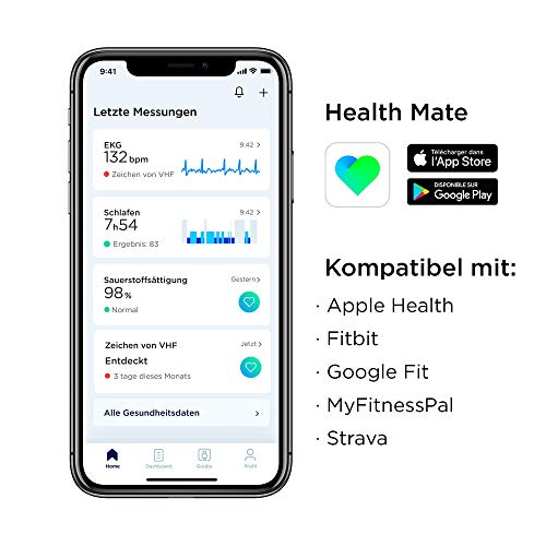 Withings-Uhr Withings ScanWatch Hybrid Smartwatch mit EKG