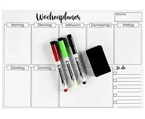 Wochenplaner CTEF Clever Gadgets magnetisch