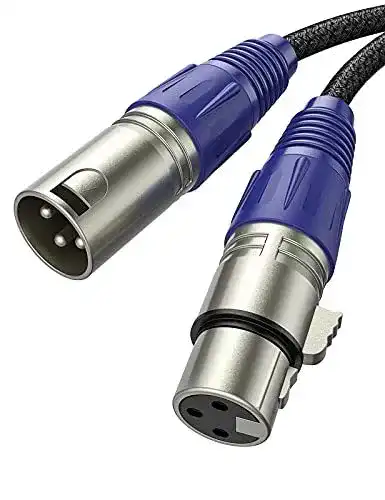 XLR-Kabel SNOWKIDS XLR Kabel Mikrofonkabel 2m