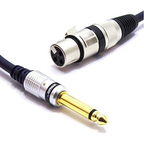 Die beste xlr kabel vitalco xlr buchse auf 63mm mono klinke kabel 1 5m Bestsleller kaufen