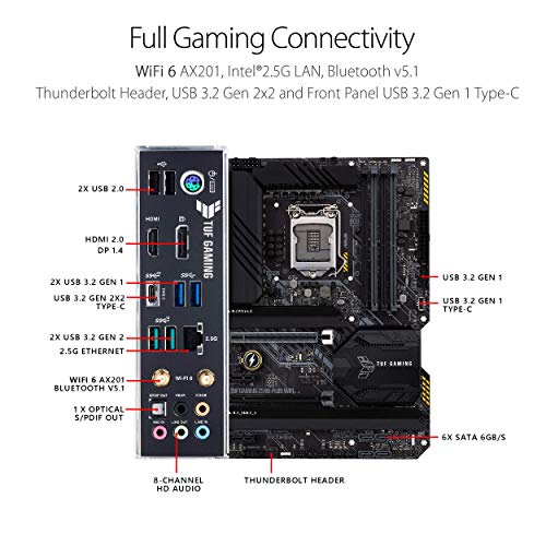 Z590-Mainboard ASUS TUF Gaming Z590-PLUS WiFi Mainboard