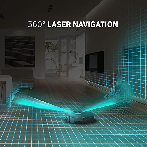 ZACO-Saugroboter ZACO A10, 360° Laser-Navigation, Timer