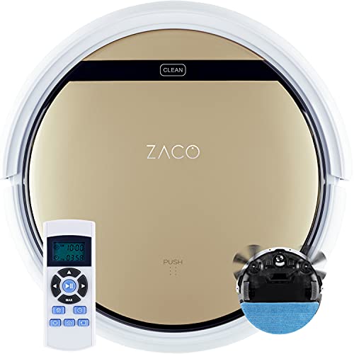 ZACO-Saugroboter ZACO V5sPro, beutellos, mit Ladestation