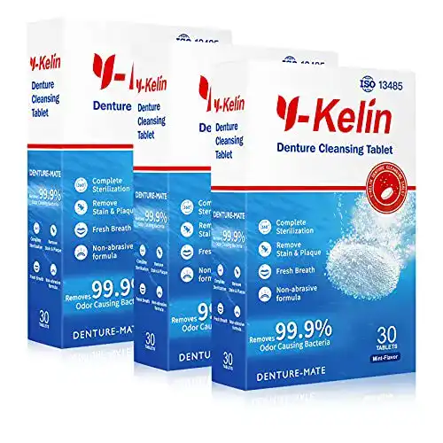 Zahnspangenreiniger Y-Kelin Prothesenreinigungstabletten