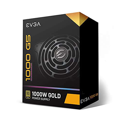 1000W-Netzteil EVGA SuperNOVA 1000 G5, 80 Plus Gold 1000W
