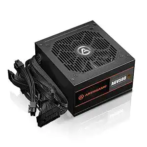 500W-Netzteil ARESGAME PC-Netzteil 500W 80 Plus Bronze