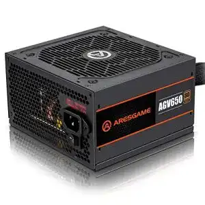 650W-Netzteil ARESGAME PC-Netzteil 650W 80 Plus Bronze