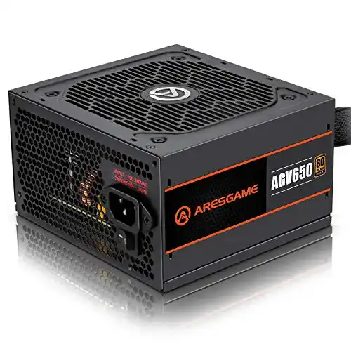 Die beste 650W-Netzteil ARESGAME PC-Netzteil 650W 80 Plus Bronze 2026 Test Bestseller 650W-Netzteil ARESGAME PC-Netzteil 650W 80 Plus Bronze