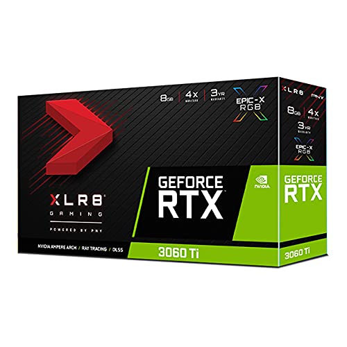 8GB-Grafikkarte PNY GeForce RTX™ 3060 Ti 8GB XLR8 Gaming