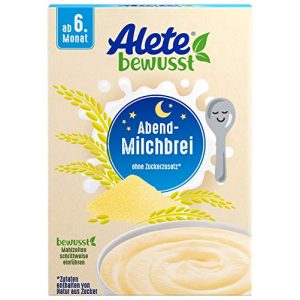 Alete-Babynahrung Alete bewusst Abend-Milchbrei, 400 g