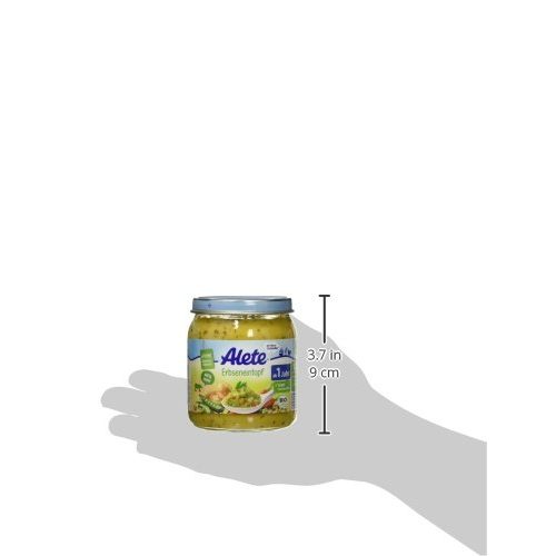 Alete-Babynahrung Alete bewusst Erbseneintopf, 6 x 250 g
